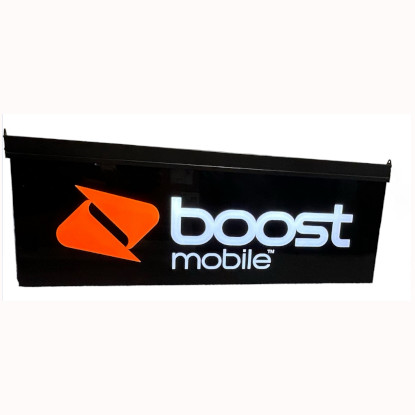 Picture of Boost Mobile indoor light box with wall plug in